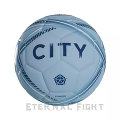 PELOTA DE FUTBOL MANCHESTER CITY DRIBBLING ESTADIOS N°5 - tienda online
