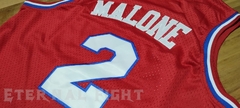 CAMISETA NBA PHILADELPHIA SIXERS N°2 ROJA ADULTOS - eternalfightdeporte