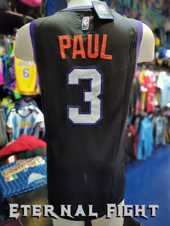 CAMISETA NBA IMPORTADA PHOENIX SUNS VALLEY N°3 NEGRA ADULTOS - comprar online