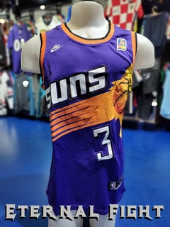 CAMISETA NBA PHOENIX SUNS N°3 VIOLETA ADULTOS