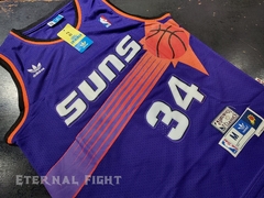 CAMISETA NBA PHOENIX SUNS N°34 VIOLETA ADULTOS en internet