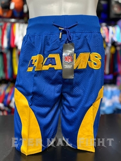 SHORT NBA JUST DON LOS ANGELES RAMS AZUL en internet