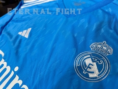 CAMISETA FUTBOL REAL MADRID ARQUERO CELESTE - eternalfightdeporte