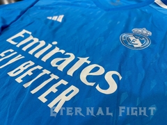 CAMISETA FUTBOL REAL MADRID ARQUERO CELESTE