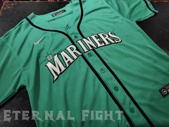 CAMISETA MLB SEATTLE MARINERS VERDE N°44 en internet