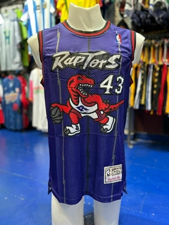 CAMISETA NBA TORONTO RAPTORS N°43 VIOLETA ADULTOS - comprar online