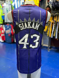 CAMISETA NBA TORONTO RAPTORS N°43 VIOLETA ADULTOS en internet