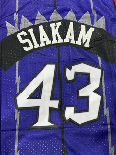 CAMISETA NBA TORONTO RAPTORS N°43 VIOLETA ADULTOS - tienda online