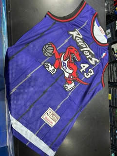 CAMISETA NBA TORONTO RAPTORS N°43 VIOLETA ADULTOS - eternalfightdeporte
