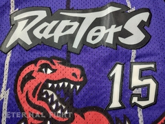 CAMISETA NBA TORONTO RAPTORS N°15 VIOLETA ADULTOS Y NIÑOS - eternalfightdeporte