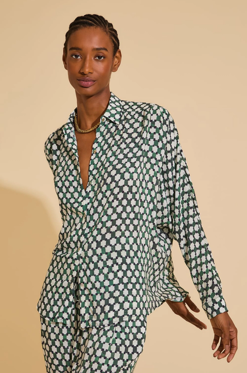 CAMISA PALA FRANZIDA MINIMAL LENNY