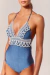 MAIÔ TRIÂNGULO DENIM BRISAS LA GEA - GS BEACHWEAR