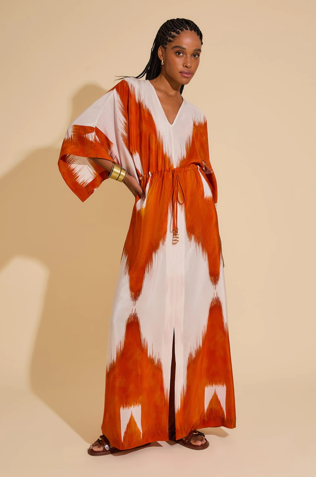 VESTIDO KIMONO PREMIUM SEDA TULUM LENNY