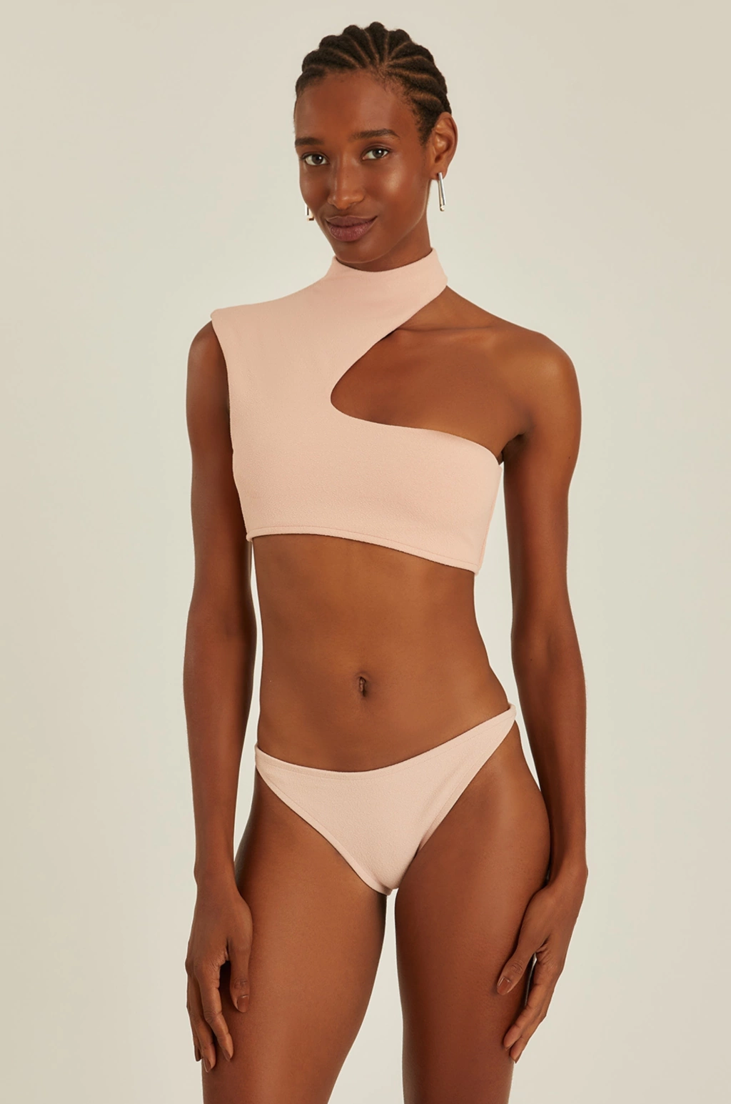 TOP OMBRO CURVAS E CALÇA BÁSICA CONCHA MISCI X LENNY