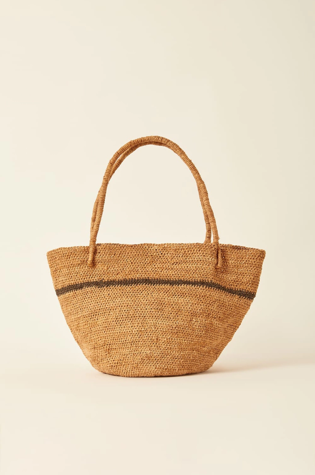 BOLSA CESTA LISTRA CAROÁ LENNY