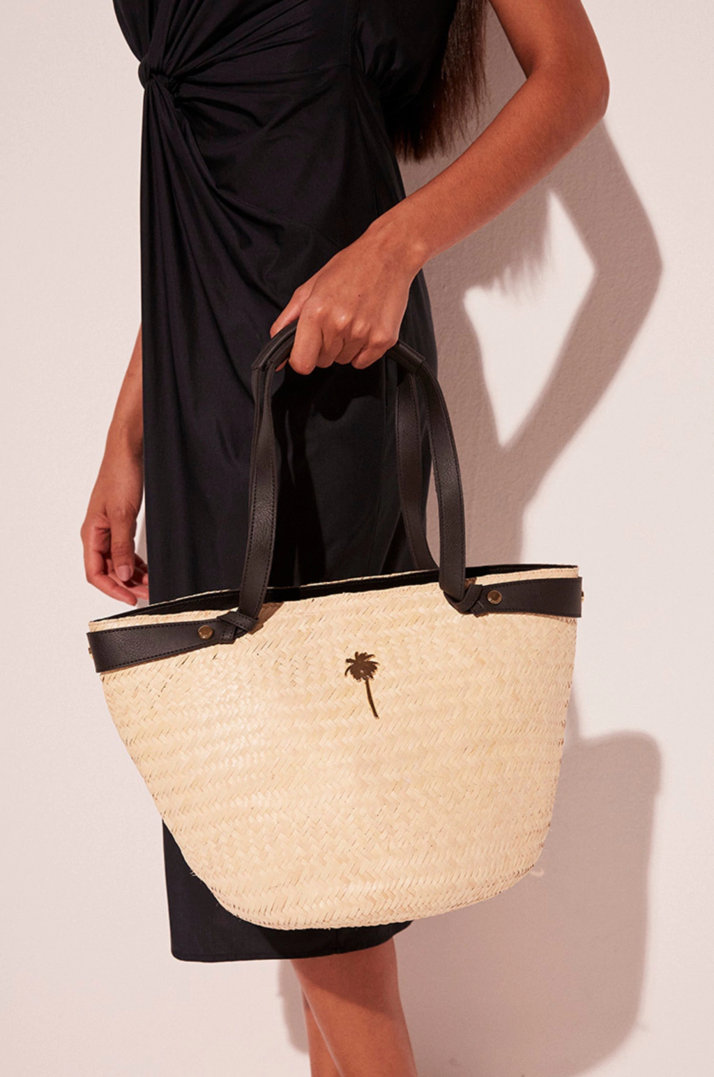 BOLSA TOTE SARDENHA PRETO ÁGUA DE COCO