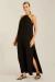 VESTIDO AVIAMENTO DECOTE PRETO LENNY - comprar online