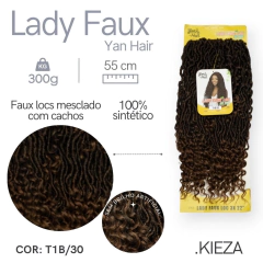 Cabelo Sintético Cachos LADY FAUX LOCS 300g - Crochet Braids na internet