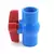 Imagem do Conectores de tubo de PVC azul, tubo de irrigação de água, conector em T Coto