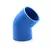 Imagem do Conectores de tubo de PVC azul, tubo de irrigação de água, conector em T Coto