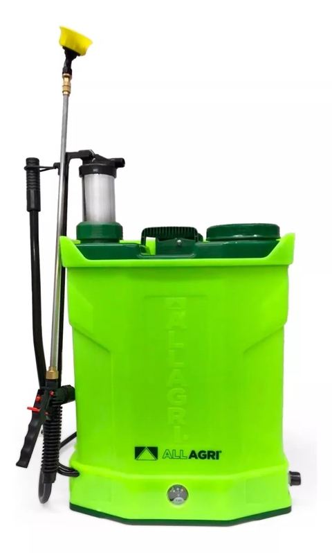 Pulverizador Costal A Bateria E Manual Allagri Ap20el 20 Lt