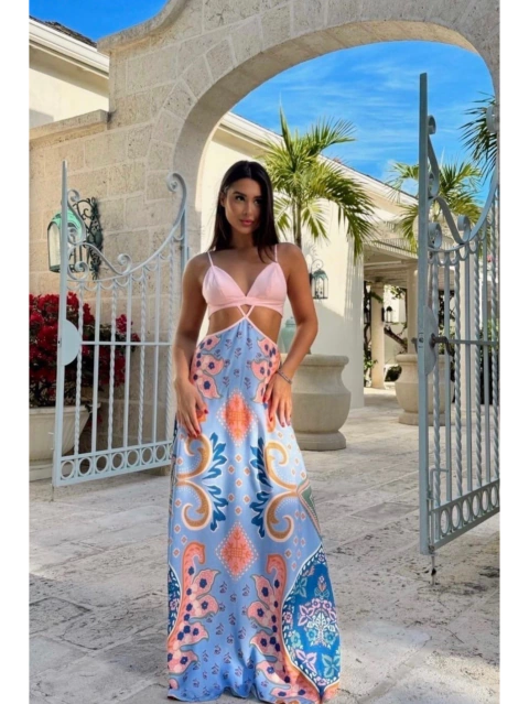 Vestido Longo Allana - comprar online