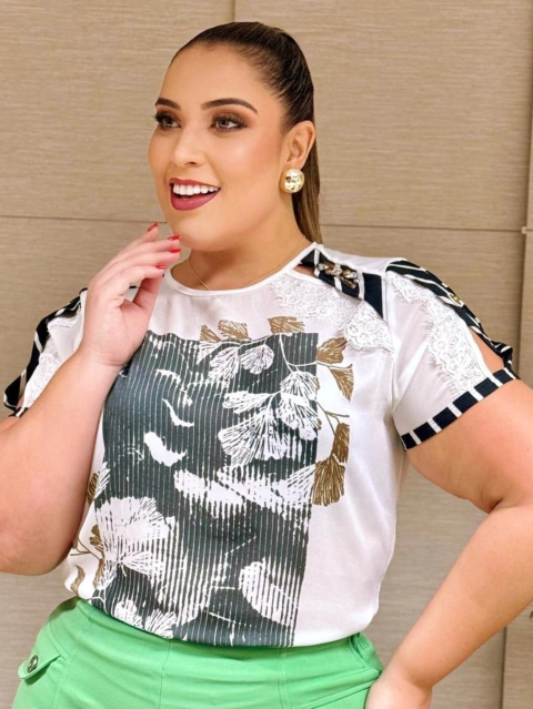 Blusa Crepe Dominique - comprar online