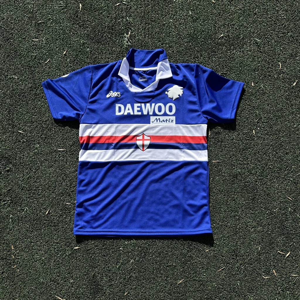 Camiseta Sampdoria Ortega 1998