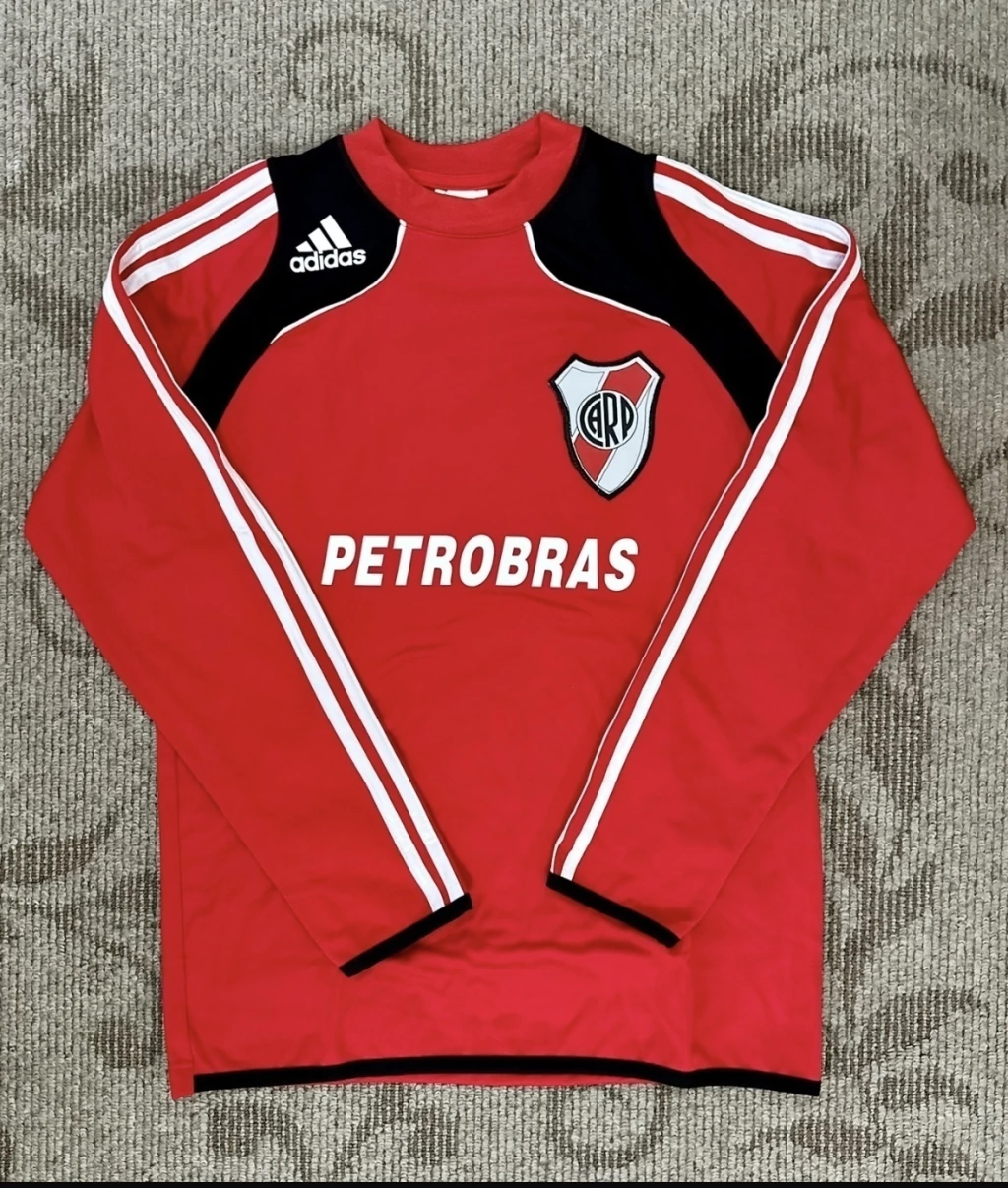 Buzo Petrobras Retro River Plate 2008