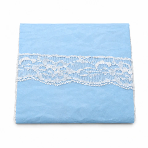 Puntilla de Nylon Blanca 3,5 cm x 10 Metros Art. 440