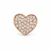 APLIQUE PLASTICO PASACORDON CORAZON STRASS - UNIDAD - Victoria Merceria