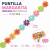 PUNTILLA MARGARITA MEDIANA MULTICOLOR X 13,7 MTS - comprar online