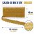 GALON LUREX DE 48 MM x 10 Yds - DORADO - comprar online
