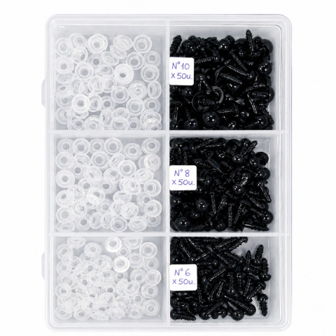 KIT DE OJOS DE SEGURIDAD PARA AMIGURUMIS – 150 PIEZAS