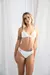 conjunto agustina desagujado blanco - comprar online