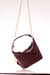 BOLSA DE OMBRO MINI EASY BAG COURO VINHO - loja online