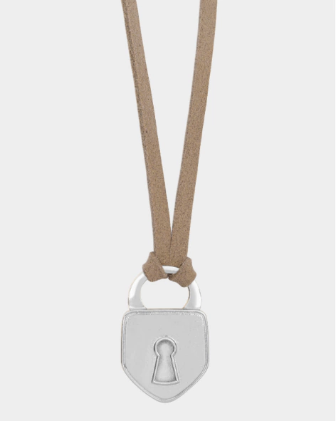 Bag Charm Cadeado Prata - comprar online