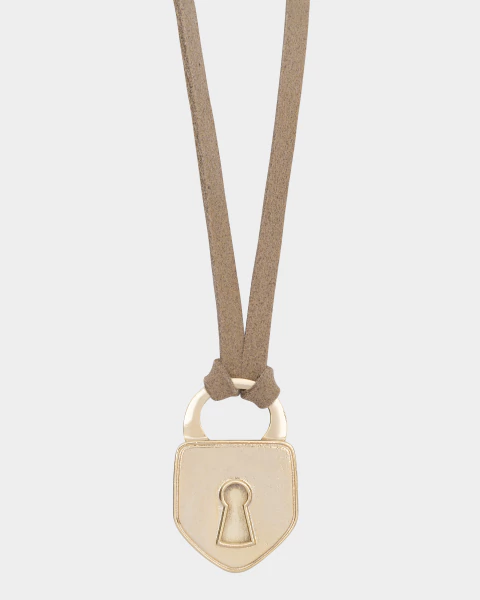 Bag Charm Cadeado Ouro