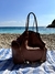 BOLSA TOTE ALL DAY COURO CARAMELO - Garzon Bags