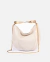 BOLSA TIRACOLO EVE COURO BRANCA