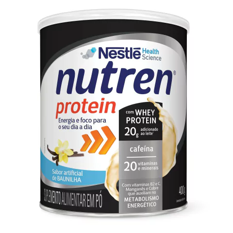 NUTREN PROTEIN BAUNILHA 400g