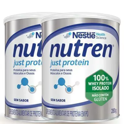 NUTREN JUST PROTEIN 280G 2 UNIDADES
