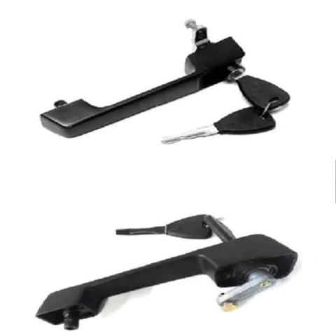 Par Maçaneta Externa da Porta Com Chave Mercedes Benz 1111 1113 1313 1519 1513 2213 1934 2214 - 3087600159 3087600359