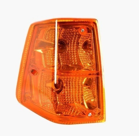 Lanterna Seta Pisca Dianteira Volvo NL10 NL12 Edc Âmbar Sport Esportiva Direita Lente Lisa