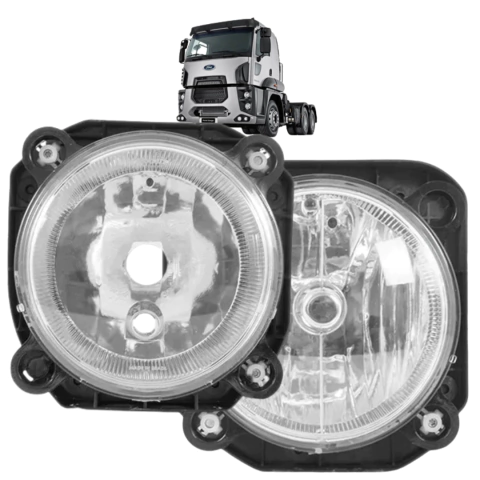 Par Farol H7 Baixo/alto Dianteiros Caminhão Ford Cargo Panda 1319 1717 1723 1722 2423 2429 2629 - Ano 2012/....