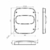 Par Lanterna LED Traseira Ford Cargo 1119 1319 1519 1719 1723 1729 1932 1933 Titan 18310 MAN 13190 - CUBATÃO SPACE TRUCK