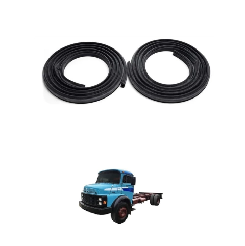 Borracha Porta Mercedes Benz 1113 1313 1513 1518 1519 2013 ( Jogo )