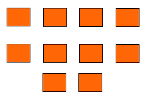 Kit 10 Placa Numerologia Para Sinalização Laranja Lisa 30x40 Carga Perigosa Carreta Tanque