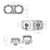 Farol H7 Duplo Horizontal Principal Caminhão Ford Cargo Carguinho 712 815 816 2626 2628 - anos 2000 até 2012 na internet