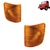 Par Lanterna Pisca Seta Direcional Dianteira Mercedes benz 1418 1214 1218 1620 1632 1634 1935 1618 1938ls Bicudos